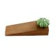 Green Crackle Melon Ceramic Wooden Door Stopper